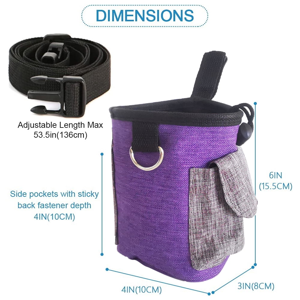 for Training, Easily Carries Kibble and Rewards Pet Bait Bag Fanny Pack - Image 2