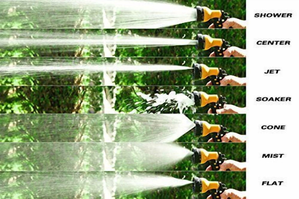 Heavy Duty Garden Hose Nozzle Spray Nozzle Hand Sprayer - Image 2