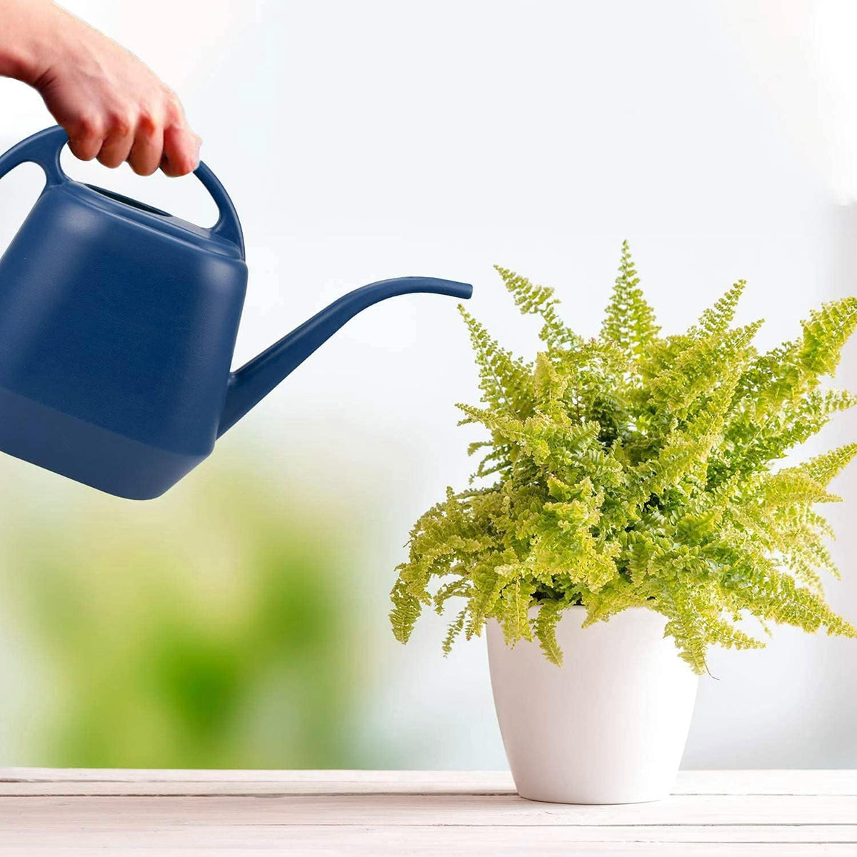 Can Pots for Indoor Plants Plant Cans Small Cans for Indoor Plants Blue - Image 5