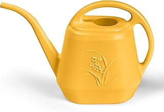 Watering Can - for Home Plant Garden - 1/2 Gallon - Orange