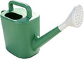 2 Gallon Plastic Watering Can with Long Spout, Removable Nozzle, Non-Slip Handle, Green, for Indoor and Outdoor Garden Plants