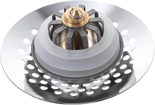 Uonlytech Bathtub Drain Stopper for Hair Catching Copper Shower Drain Plug Clogging Basket Easy Install for Bathroom Use