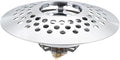 Lurrose Bathtub Drain Stopper with Hair Catcher Durable Plug for Tubs Showers Clogging Dual Filtration System for Home Hotel and Pools
