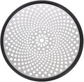 SEWACC Stainless Steel Round Drain Cover 110mm Hair Catcher Shower Drain Protector with Silicone Ring for Kitchen and Bathroom