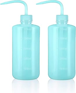 Squeeze Bottles Succulent Watering Bottle 500ml Blue Water Squirt Irrigation Bottle Squeeze Sprinkling Can Plastic Wash Plant Bottle 2pc
