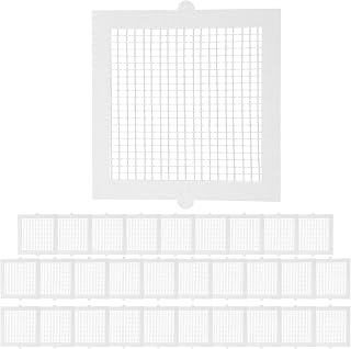 Disposable Hair Drain Catcher 30Pcs Shower Hair Drain Catcher 5X5'' Shower, Anti-Clogging Mesh Screen Filter for Bathroom, Laundry