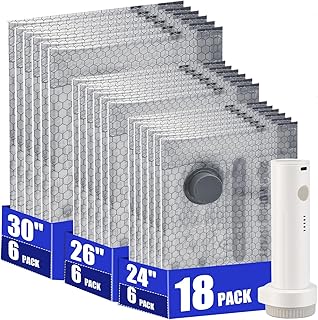 18 Pack Vacuum Storage Bags for Travel with Rechargeable Cordless Pump, Vacuum Seal Bags for clothing with Hand Pump, Portable Space Saver Bags for Clothes, Compression Packing for Luggage,Bedding