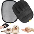 2-Pack Pet Hair Remover Gloves - Reusable Grooming Gloves for Dogs & Cats, Static Electricity Fur Removal Mitts for Furniture, Car, Clothing - Quick Dry Cleaning