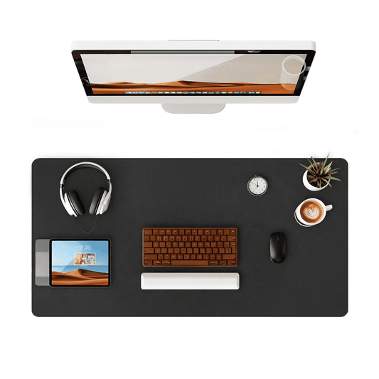 Pad, 32x16" Non-Slip Waterproof Mat, Large Office Mouse Pad, Full Coverage &nbsp;Blotter&nbsp;Mat with Strap, Writing...