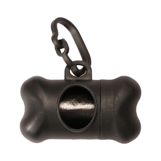 Bags Dispenser with Carabiner Clip, Doggy Bag Holders for Leashes Leak-Proof Doggie Pet Waste Bags, Accessories
