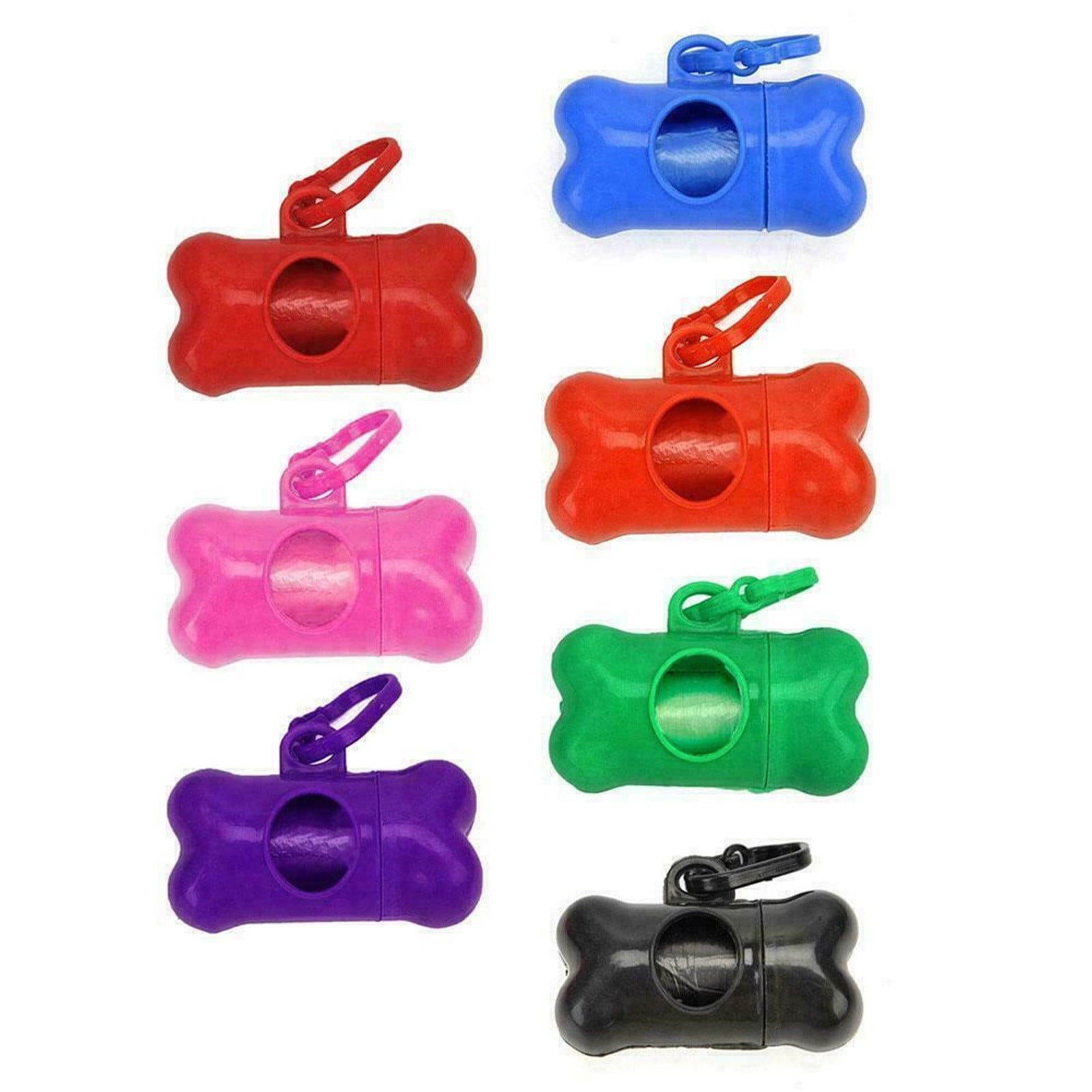 Dog Poop Bag Dispenser with Carabiner Clip